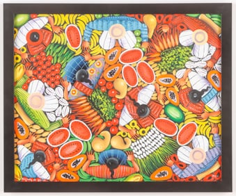 Angelina Quic Ixtamer (b. 1972) "Mercados de Frutas"