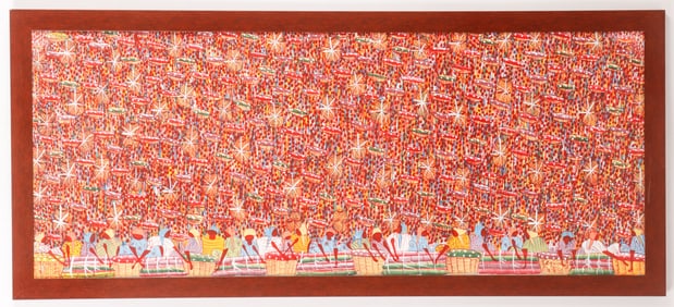 Edwigth Aspil (Haitian, b. 1956) Untitled