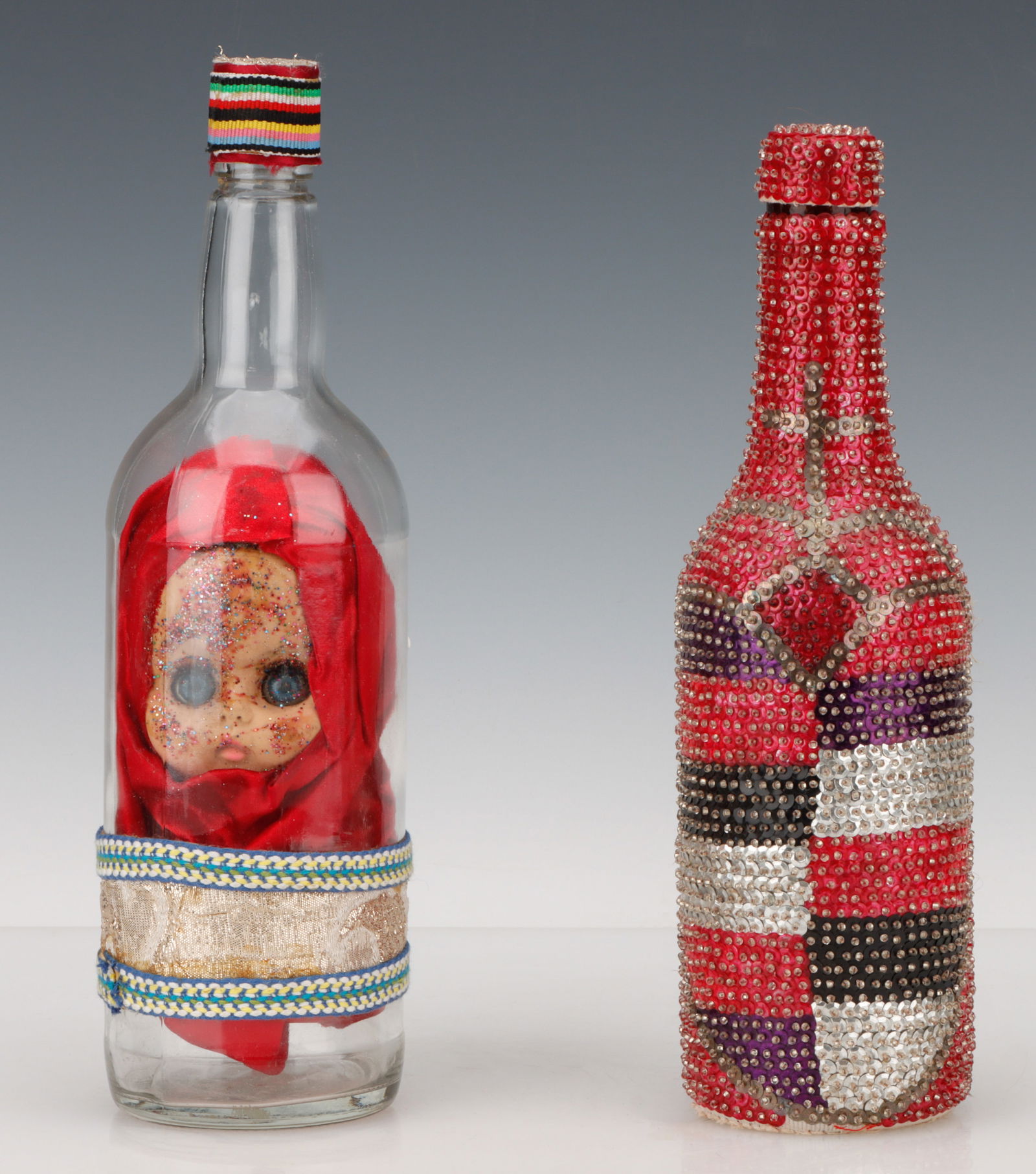 Two Haitian Vodou Bottles (1 of 5)