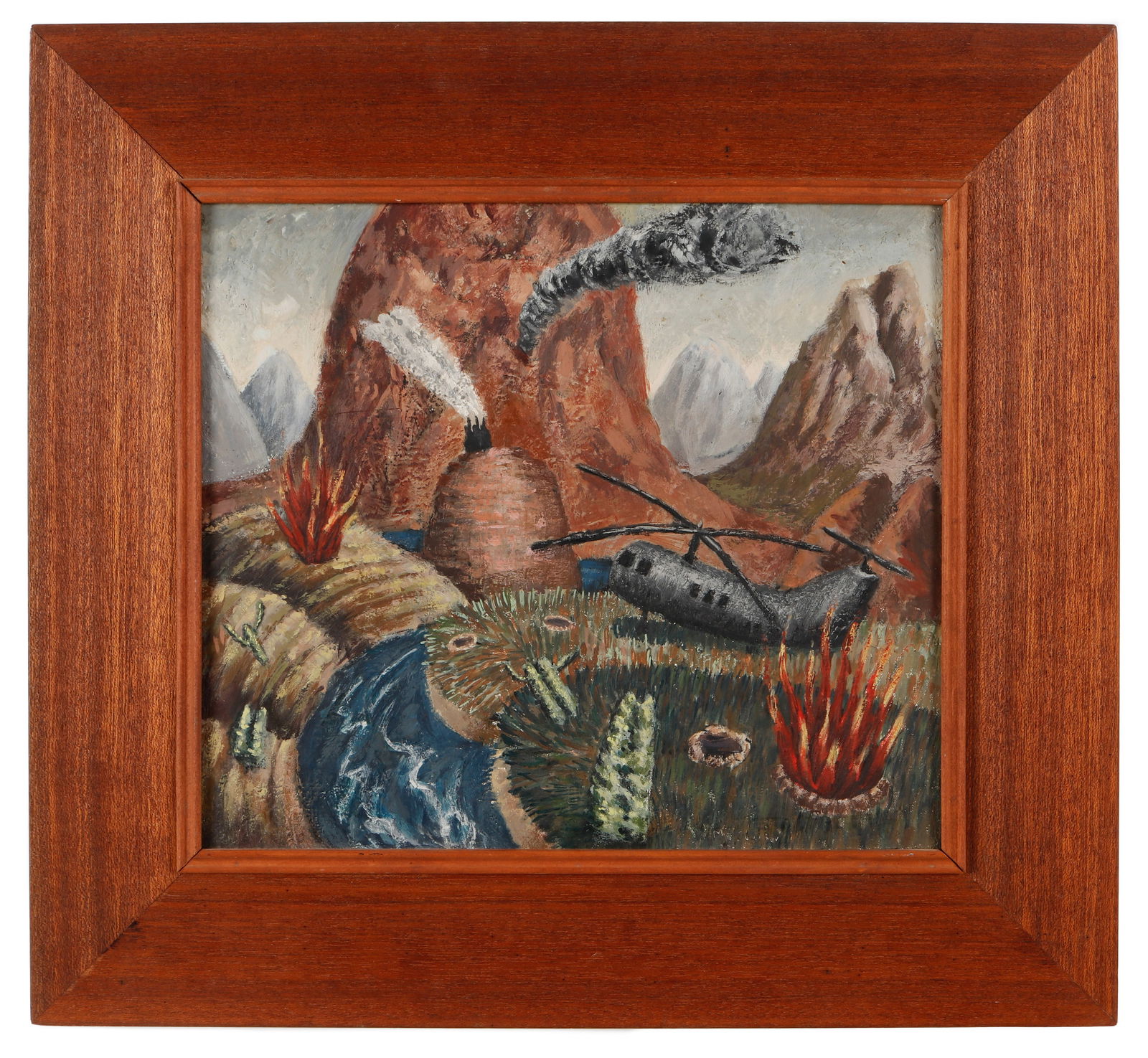 Mark McCullen (b. 1947) "Business as Usual #3", 1985 (1 of 2)