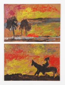 Justin McCarthy (American, 1892-1977) Two Works