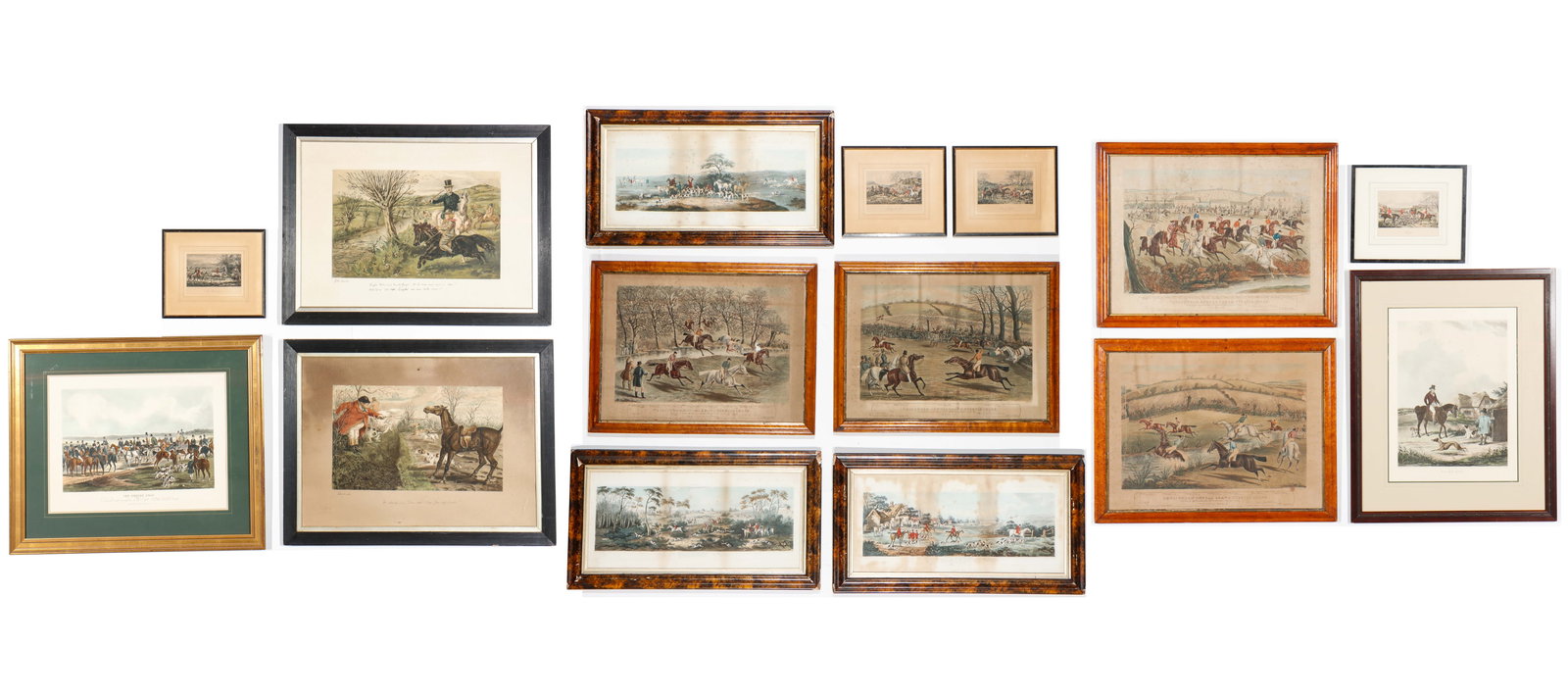 Collector's Lot of 15 Equestrian Prints (1 of 7)