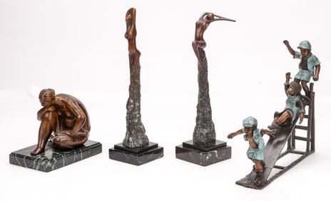 Collector's Lot of 4 Bronzes