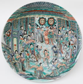 Chinese Famille Verte Dish