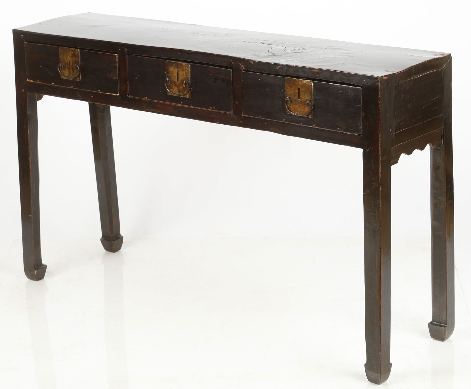 Antique Chinese 3-Drawer Console Table (1 of 6)
