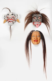 3 Contemporary Balinese Theater Masks