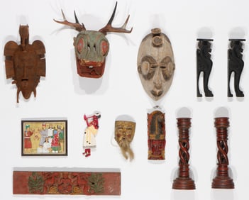 Ethnographic Collector's Lot, 12 Items