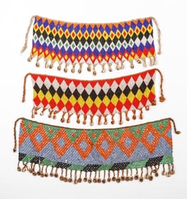 3 African Kirdi Cache Sexe Aprons, Cameroon