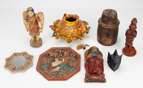 Ethnographic Collector's Lot, 8 Items