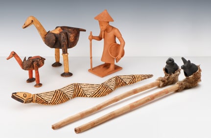 African Collector's Lot, Thomas G. B. Wheelock Collection