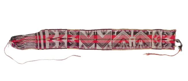 Quechua Chumpi Belt, Sacaca, Dept. of Potosi, 20th Century
