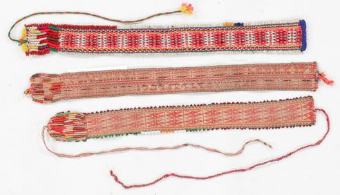 Huinchas Ceremonial Head Bands (3), Charazani, Dept. of La Paz