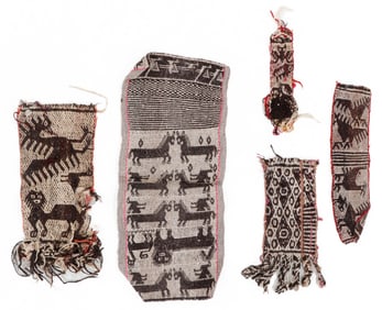 Quechua Jalqa Tribe Huayaca Saca Practice Weavings, Potolo Region, Dept. of Potosi, 20th Century