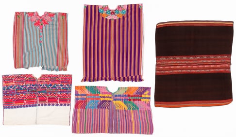 Collector's Lot of South American/Guatemalan Textiles