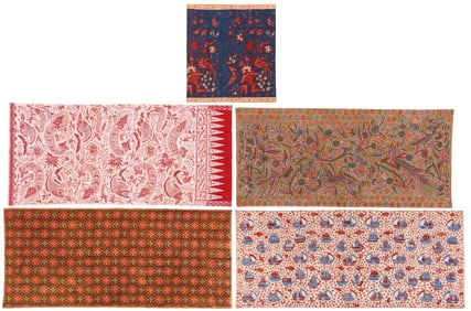 Group of Tulis Batiks, Java, Indonesia, 20th/21st C.