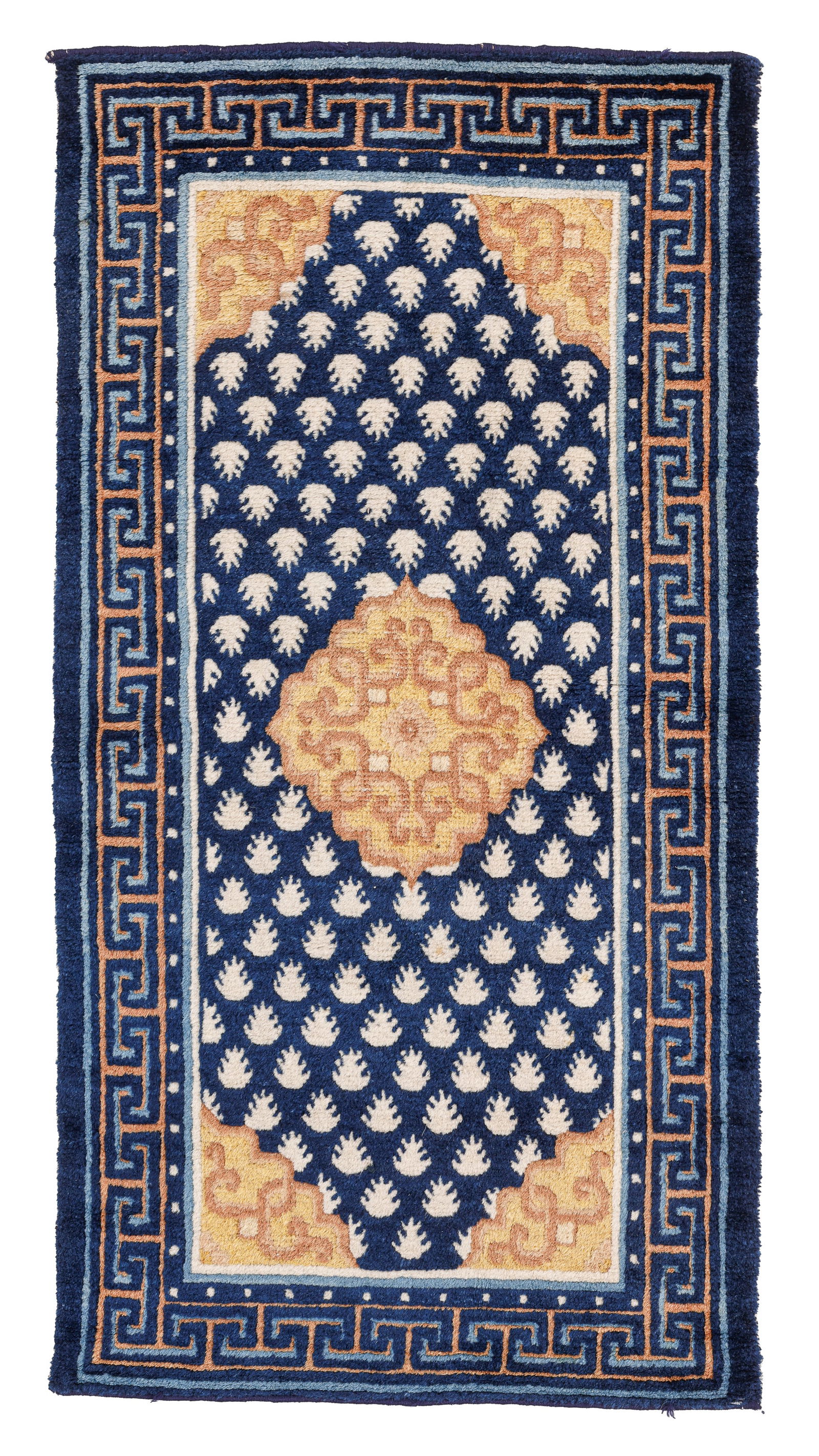 Ningxia Rug, China, Mid 19th C., 2'2'' x 4'0''