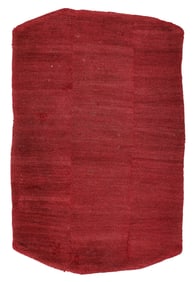 Tsuk Truk Saddle Rug, Tibet, 19th C., 2'0'' x 2'11''