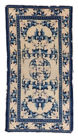 Ningxia Rug, China, 19th C., 3'3'' x 6'0''