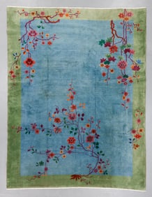 Chinese Nichols Art Deco Rug, Ca. 1930's/40's, 8'8'' x 11'3''