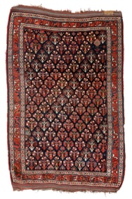 Gashgai Rug, Persia, Ca. 1875, 3'3'' x 5'0''