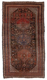 Khamseh Rug, Persia, Late 19th C., 5'2'' x 9'5''