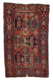 Shield Kazak, Caucasus, Ca. 1875, 4'5'' x 7'2''