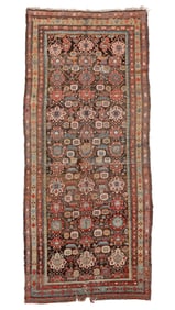 Kurd Rug, NW Persia, Dated 1874, 5'3'' x 12'0''