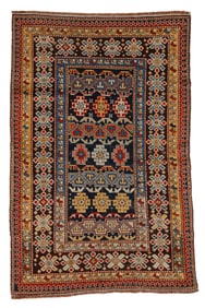Kuba Chi Chi Rug, Caucasus, Late 19th C., 3'2'' x 4'10''