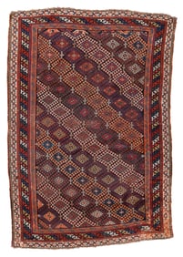 Kurd Rug, Persia, Ca. 1875, 5'10'' x 8'4''