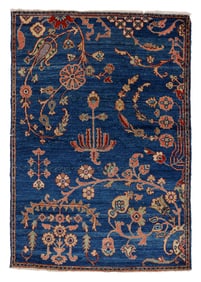 Sultanabad Sampler/Wagireh, Persia, Late 19th C., 3'8'' x 5'3''