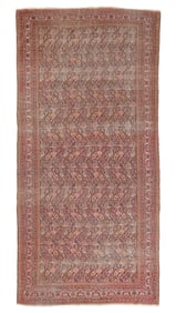 Khorrasan Mother/Child Boteh Rug, Persia, Late 19th C., 7'1'' x 14'5''