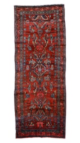 Heriz Rug, Persia, Ca. 1910, 3'7'' x 9'3''