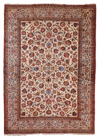 Isfahan Rug, Persia, Mid 20th C., 10'11'' x 15'4''