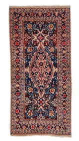 Ravar Kerman Rug, Persia, Ca. 1920, 1'11'' x 4'1''