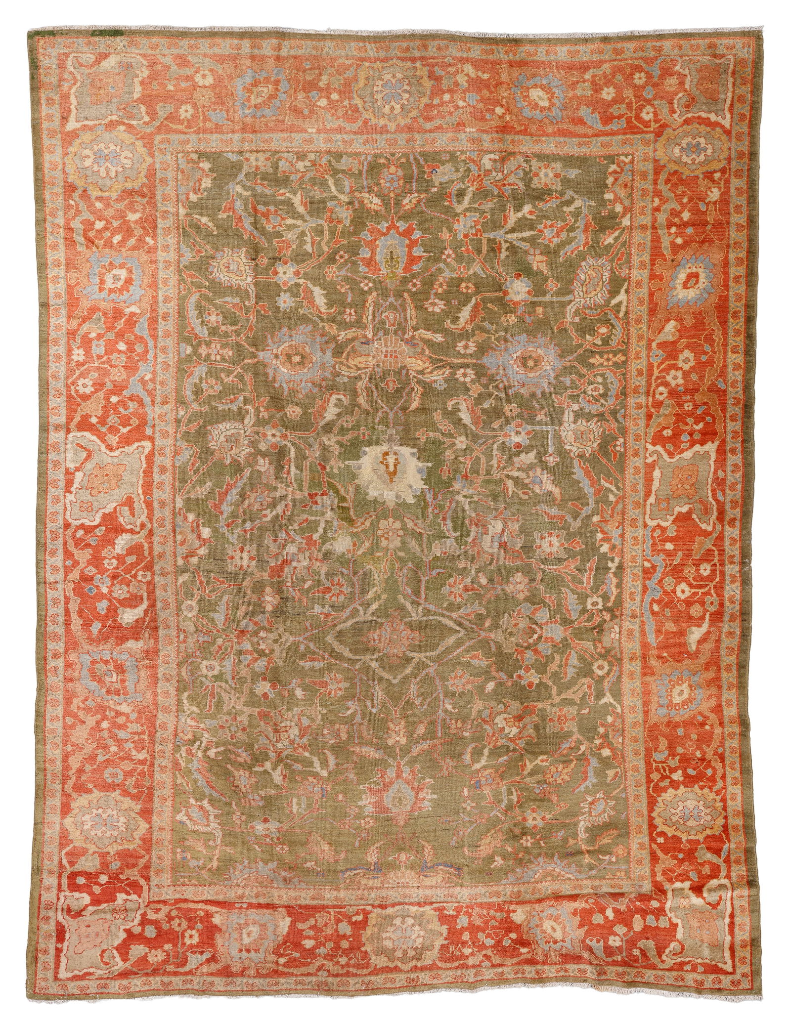 Sultanabad Rug, Persia, Ca. 1890, 10'6'' x 13'11'' (1 of 5)