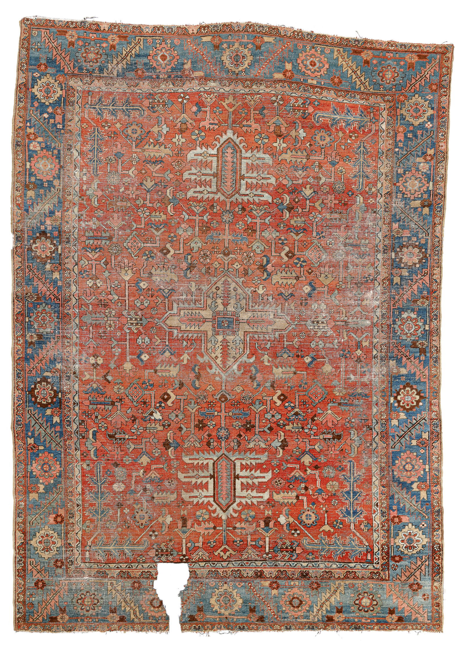 Heriz Rug, Persia, Late 19th C., 9'5'' x 13'4'' (1 of 5)