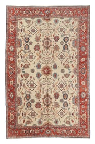 Vintage Aras Serapi Rug, Turkey, 9'10'' x 15'6''