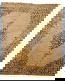Oushak Rug, Turkey, Early 20th C., 8'0'' x 10'1''