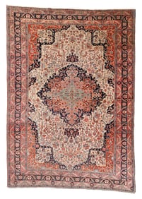 Sarouk Ferahan Rug, Persia, Ca. 1900, 8'5'' x 12'0''
