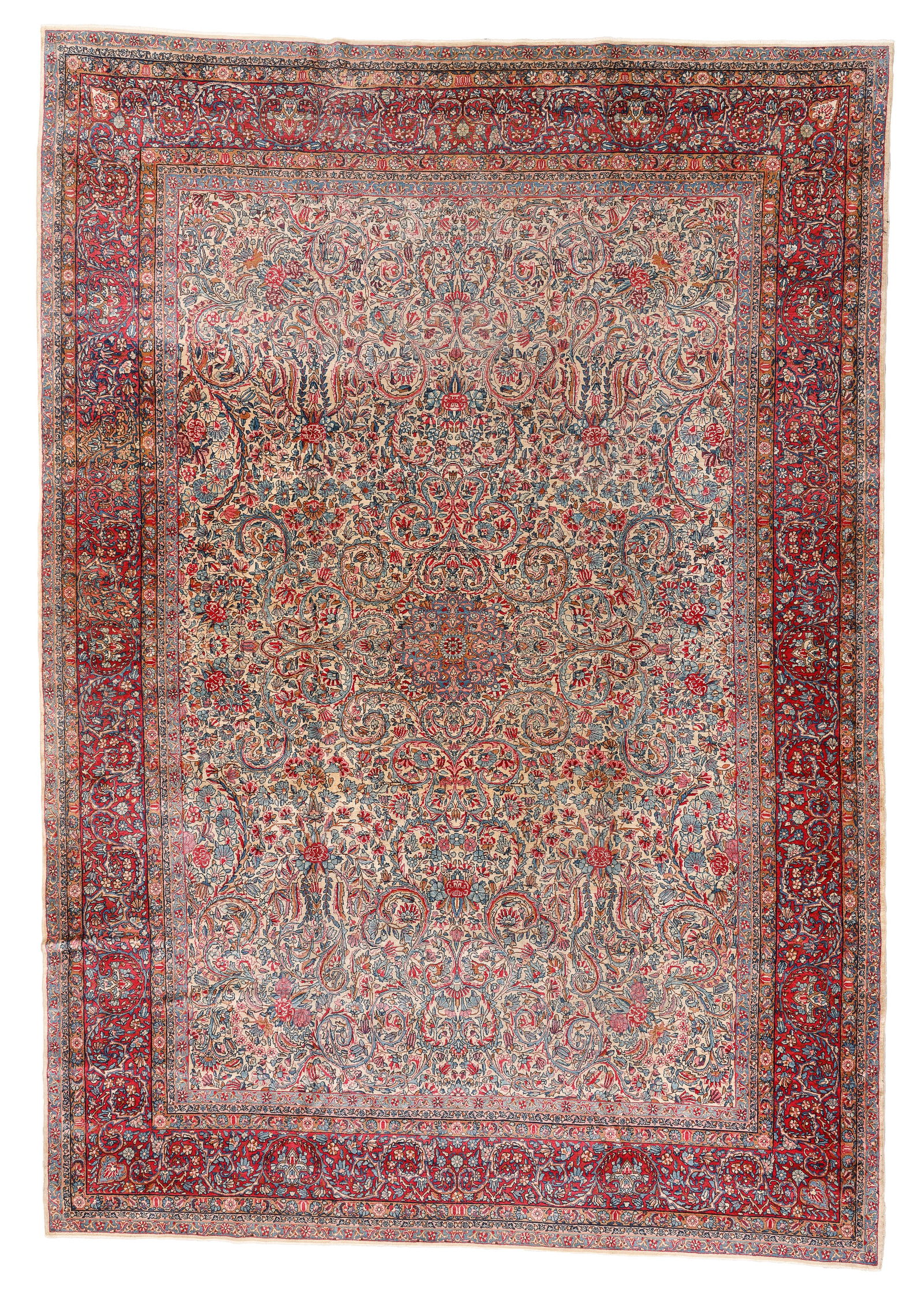 Kerman Rug, Persia, Ca. 1920, 9'8'' x 13'10'' (1 of 5)