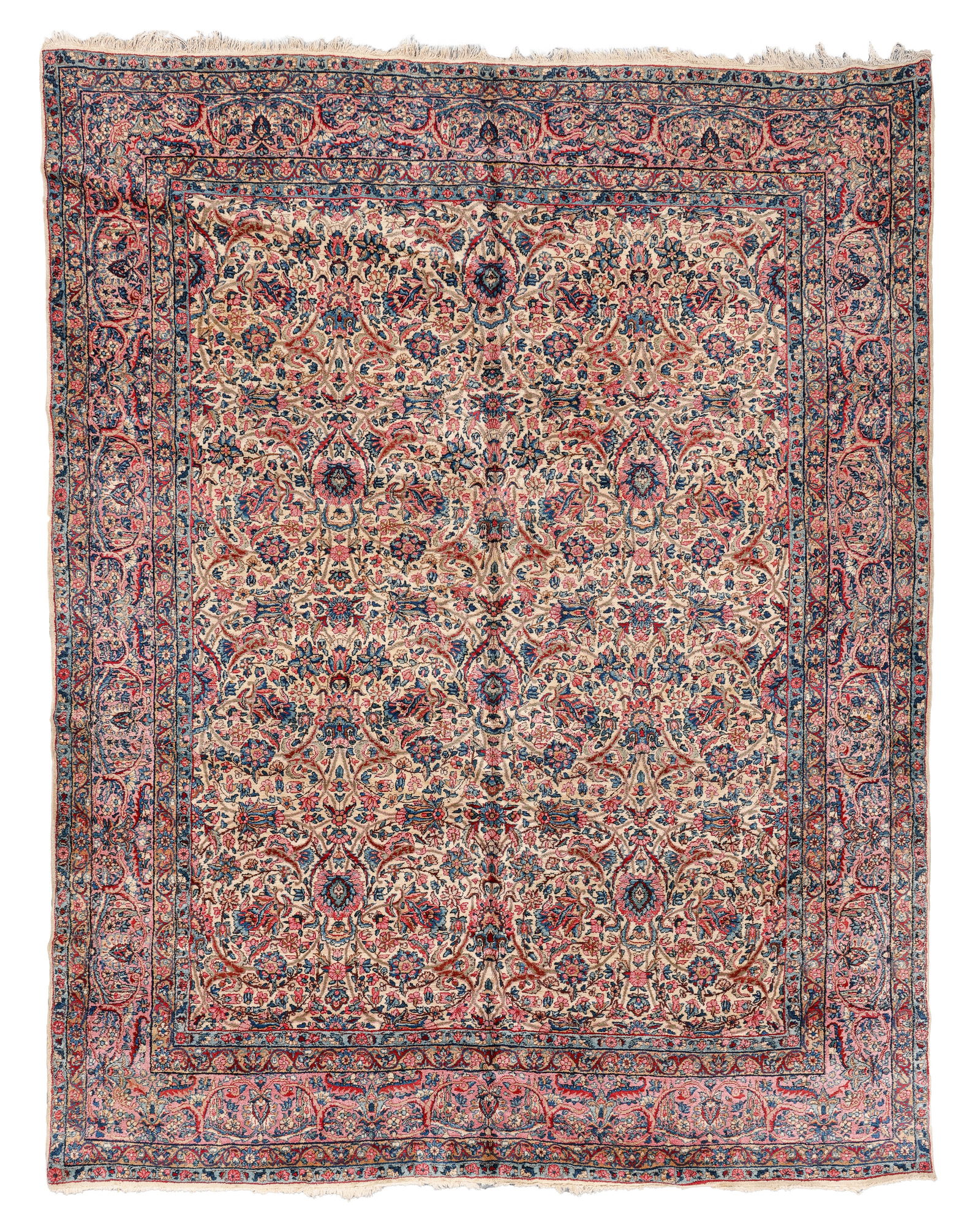 Kerman Rug, Persia, Ca. 1930, 7'10'' x 9'10'' (1 of 4)