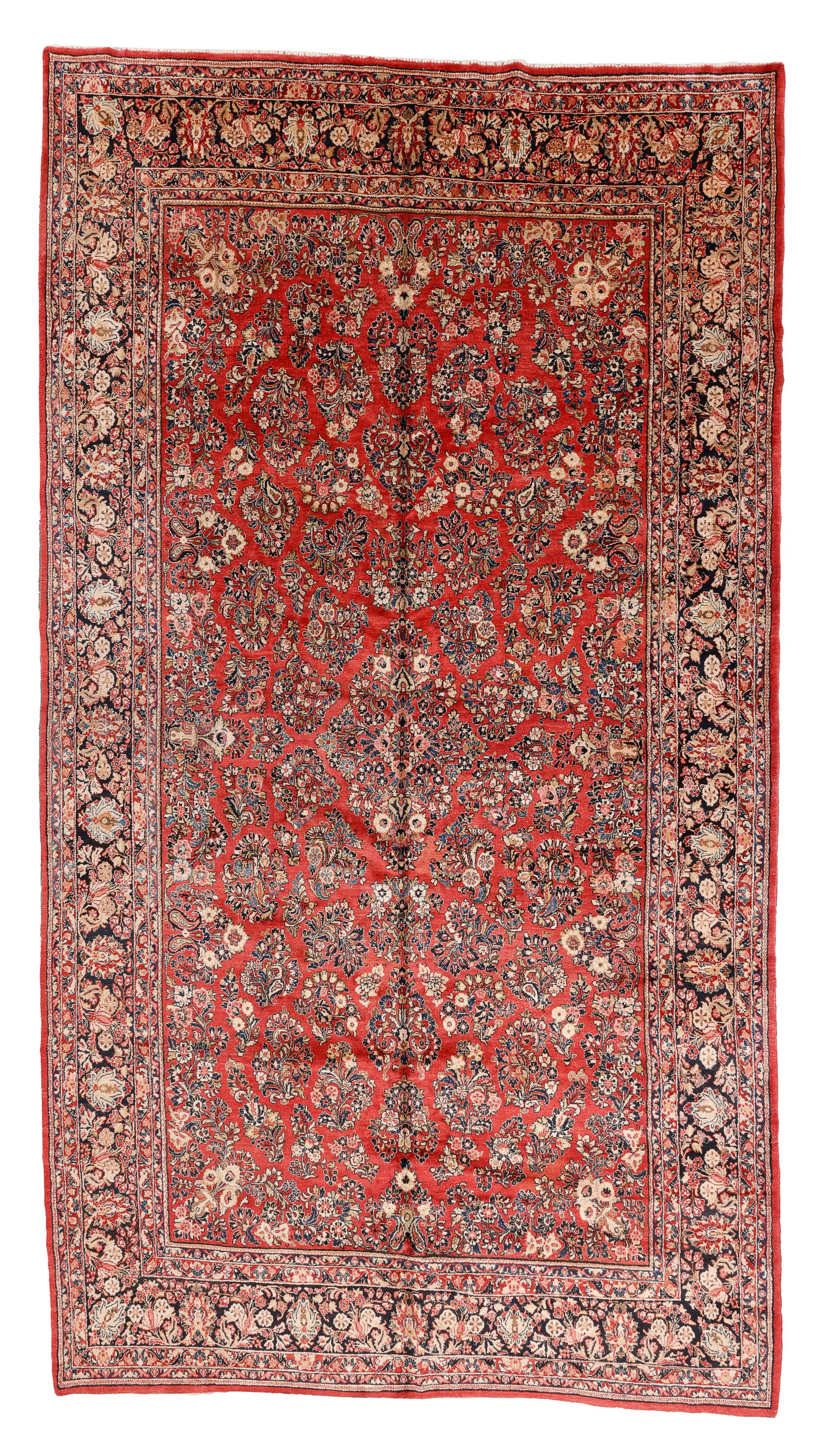 Mansion-Size Sarouk Rug, Persia, Ca. 1930, 10'4'' x 18'8'' (1 of 5)