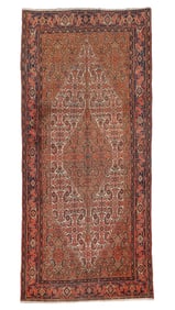 Hamadan Rug, Persia, Early 20th C., 5'0'' x 11'2''