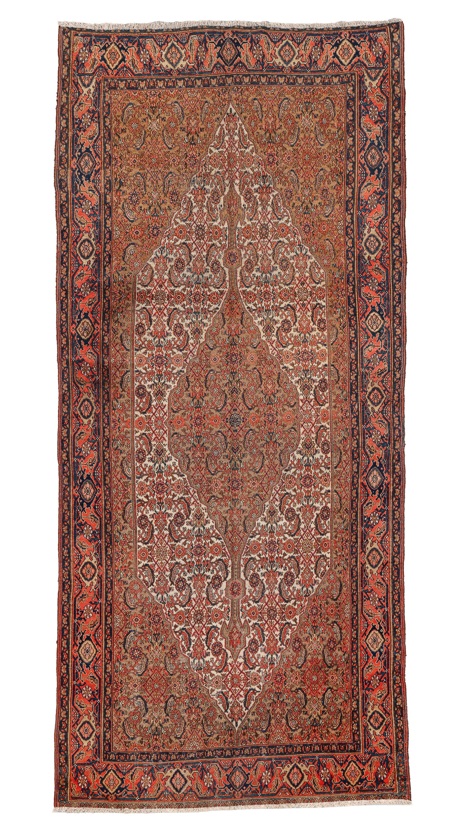 Hamadan Rug, Persia, Early 20th C., 5'0'' x 11'2'' (1 of 4)