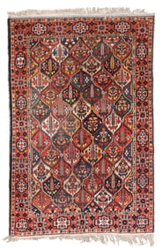 Bakhtiari Rug, Persia, Mid 20th C., 7'4'' x 12'9''