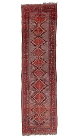 Gashgai Rug, Persia, Ca. 1875, 3'4'' x 12'1''