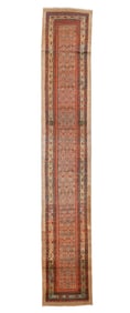 Camel Field Sarab Rug, Persia, Late 19th C., 2'8'' x 15'8''