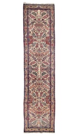 Kerman Rug, Persia, Ca. 1930, 3'0'' x 12'0''