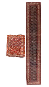 2 Antique Estate Rugs, Persia