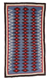 Large Navajo Rug, Early 20th C., 4'7'' x 8'3''